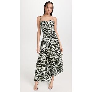 SIKA Vista Dress in Polka Dot Print Size 6